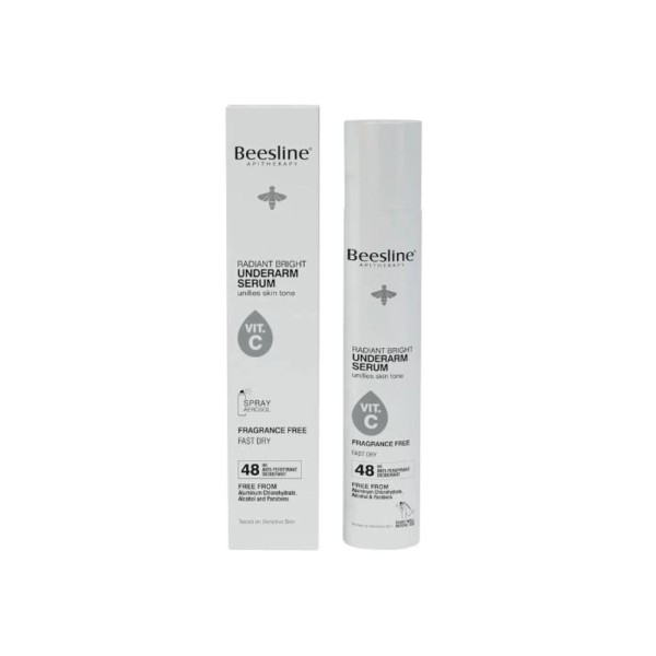 BEESLINE RADIANT BRIGHT UNDERARM SERUM FRAGRANCE FREE