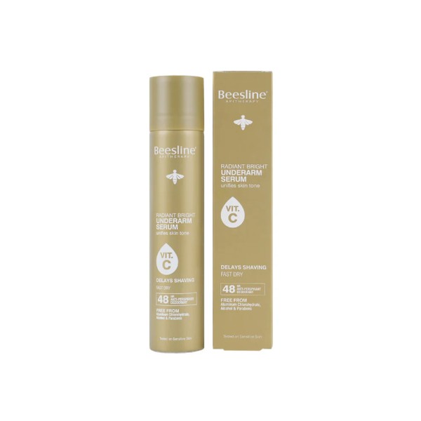 BEESLINE RADIANT BRIGHT UNDERARM SERUM DELAYS SHAVING