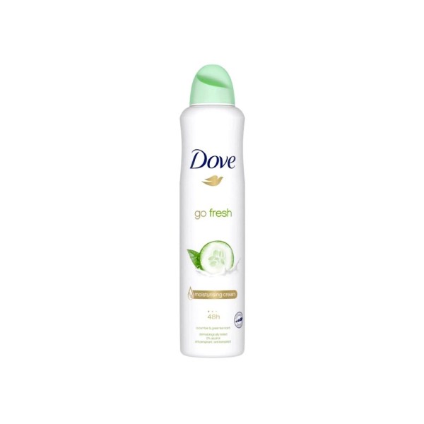 DOVE DEO SPRAY FOR W ANTIPERSPIRANT CUCUMBER+GRN TEA
