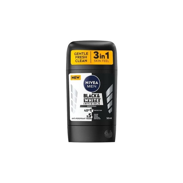 NIVEA DEODORANT STICK BLACK AND WHITE FOR MEN