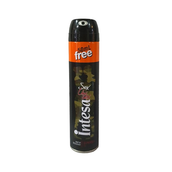 INTESA UNISEX DEO SUPER SEX 150ML +50ML FREE