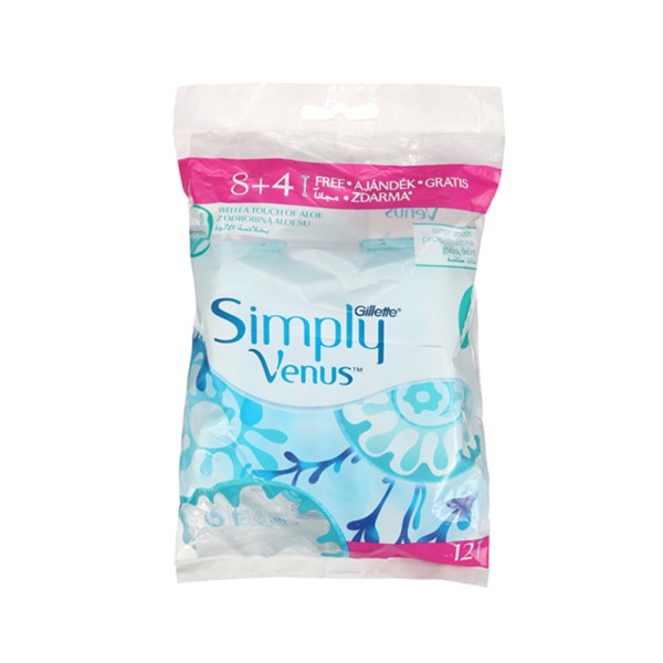 VENUS RAZOR SIMPLY VENUS 8+4 FOR WOMEN