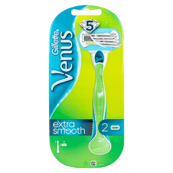 VENUS RAZOR VENUS EMBRACE FOR WOMEN+2 REFILLS BLADES
