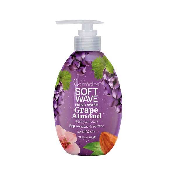 SOFT WAVE LIQUID SOAP ALMOND + GRAPES