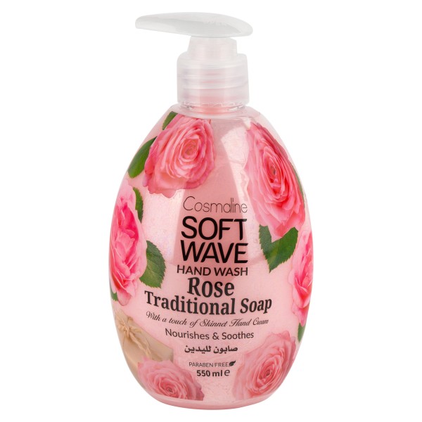 SOFT WAVE LIQUID SOAP TRADITIONAL + ROSE