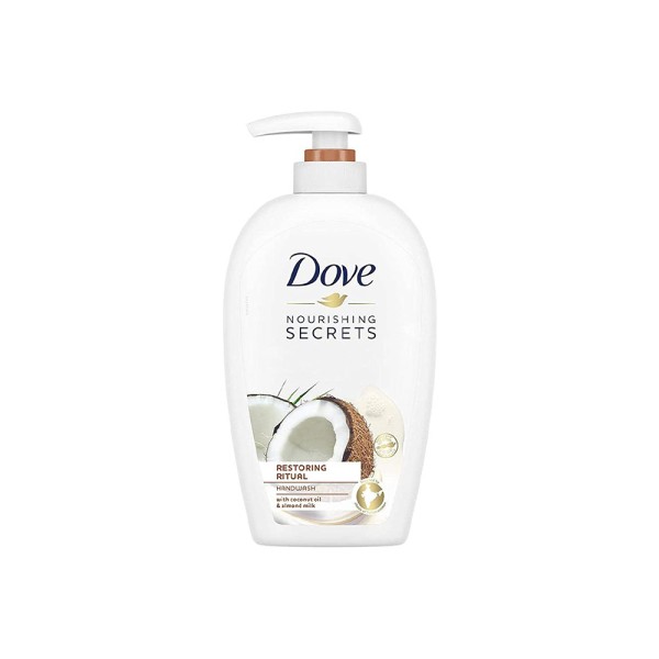 DOVE HAND WASH COCONUT OIL AND ALMOND MILK