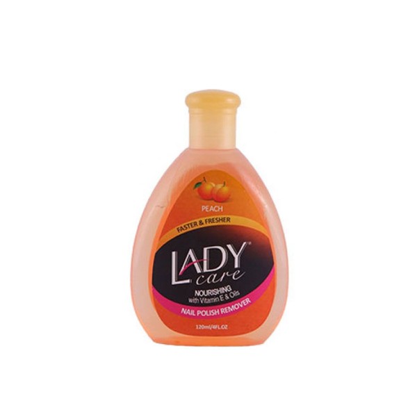 LADY CARE NAIL POLISH REMOVER PEACH