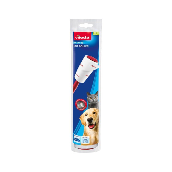 Vileda Lint Roller Set Efficient Gentle On Fabrics Comfortable 58 ...