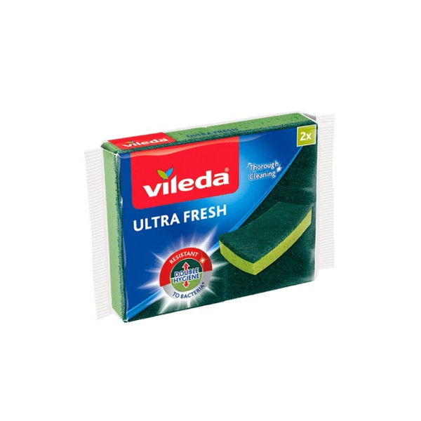 Vileda Scourer Ultra Fresh 2 Pc