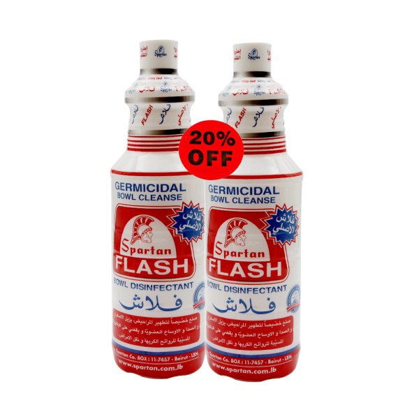 FLASH TOILET CLEANER 2x20PCUT