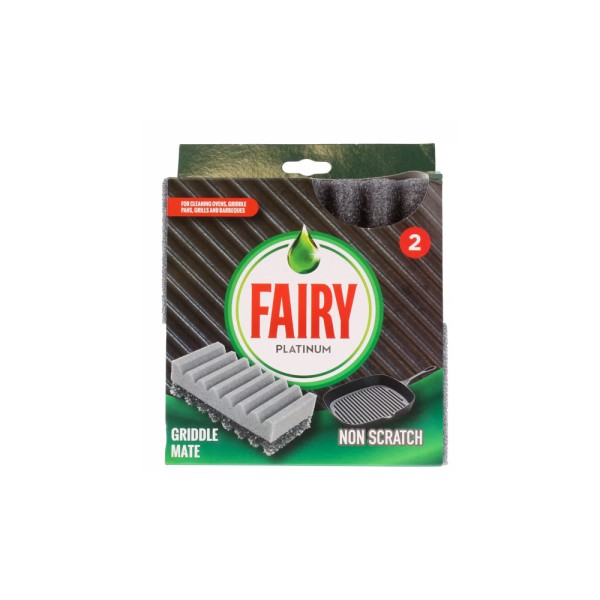 FAIRY PLATINUM DUAL SCOURER GREY