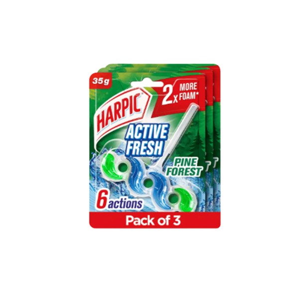 HARPIC FOREST DEW TOILET TABS 2+1FREE