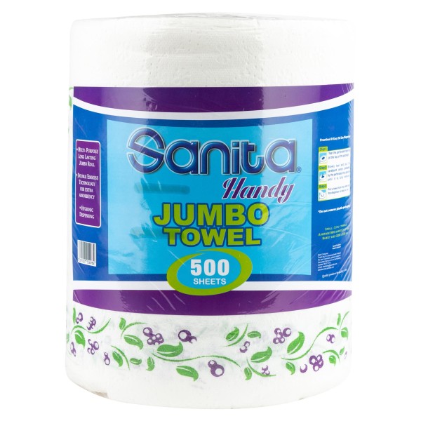 SANITA HANDY TOWEL 500 JUMBO