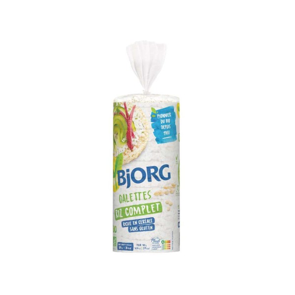 BJORG GALETTES DE RIZ COMPLET