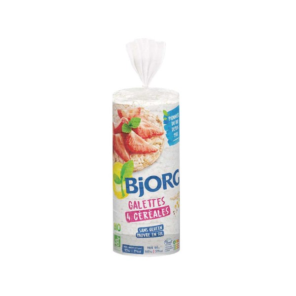 BJORG GALETTES 4 CEREALES