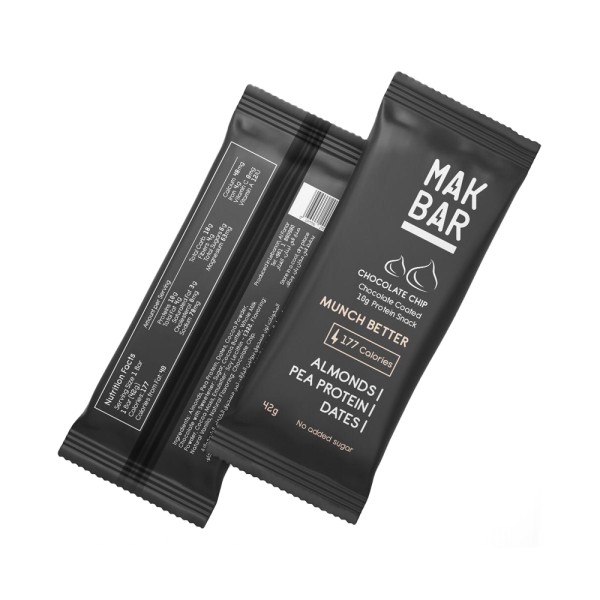 MAK BAR CHOC CHIP NO ADDED SUGAR