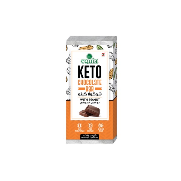 EQUIA CHOCO BAR KETO PEANUT