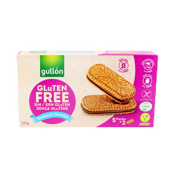GULLON CHOC SAND.BISC.GL.FREE