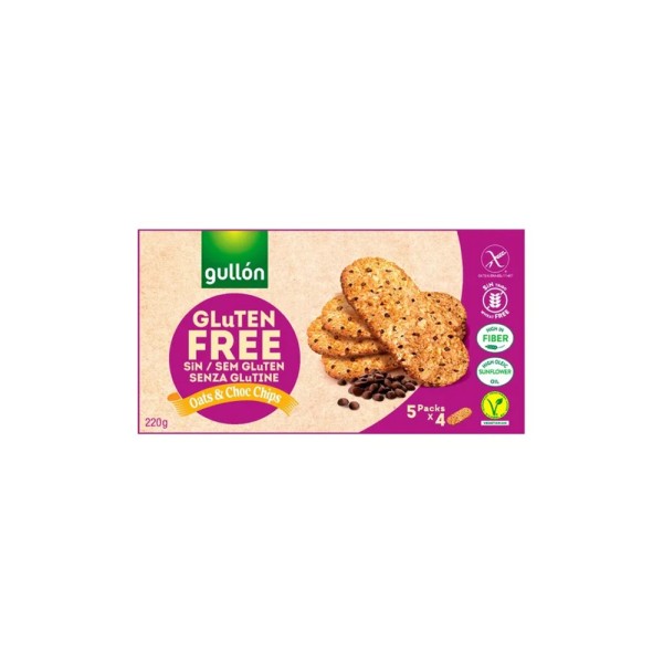 GULLON AVENA CHIPSCHOCO GL.FREE