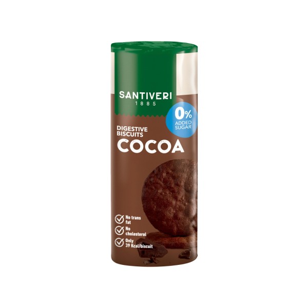 SANTIVERI DIGESTIVE LIGHT BISCUIT+COCOA