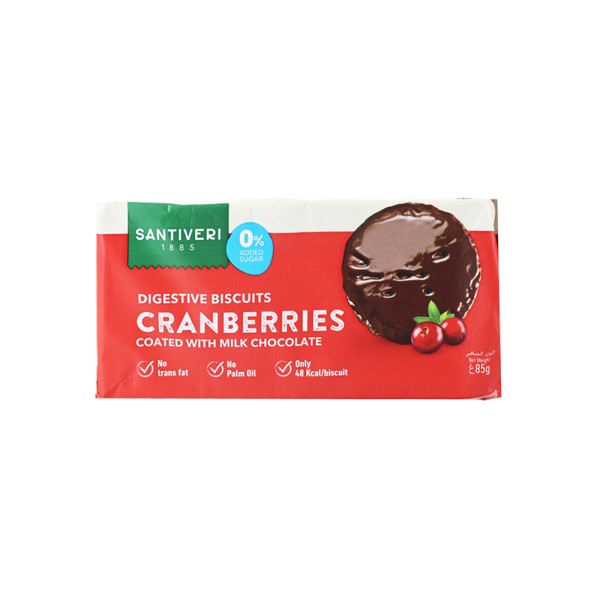 SANTIVERI DIGESTIVE CRANBRY W DARK CHOCO