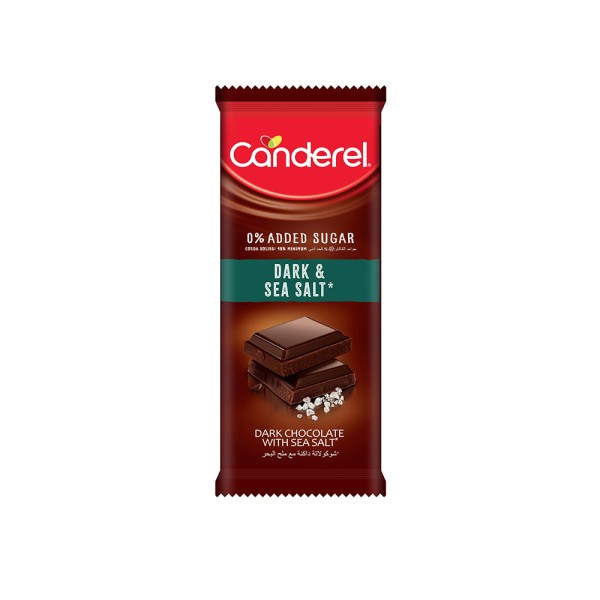 CANDEREL CHOCO DARK AND SEA SALT