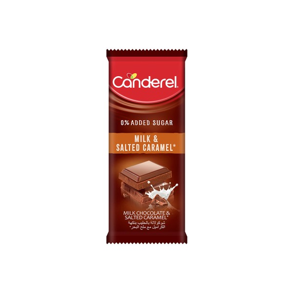 CANDEREL CHOCO MILK AND SALT CARAMEL