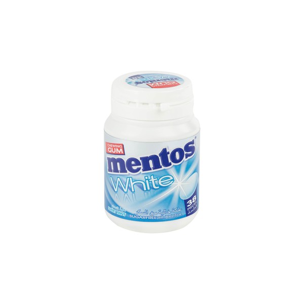 MENTOS GUM WHITE SWEETMINT SF