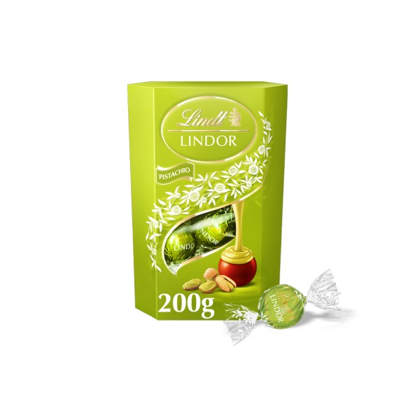 LINDT L AND S PISTACHIO LINDOR BALLS