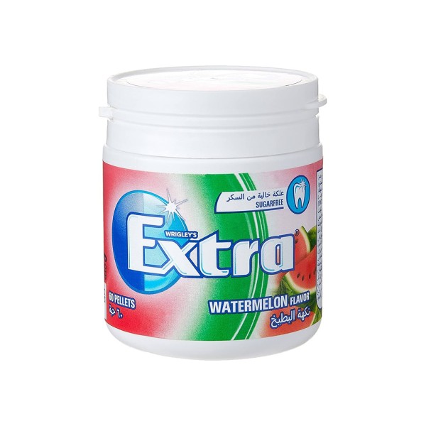 EXTRA WATERMELON BOTLLE GUM