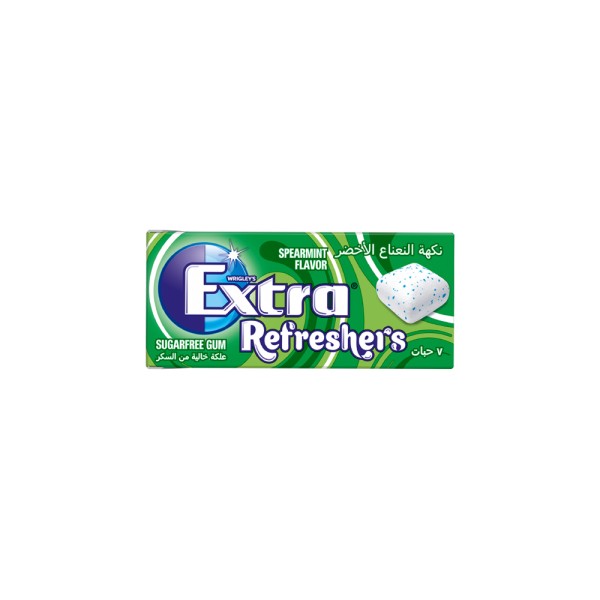 EXTRA REFRESHERS SPEARMINT PELLET GUM