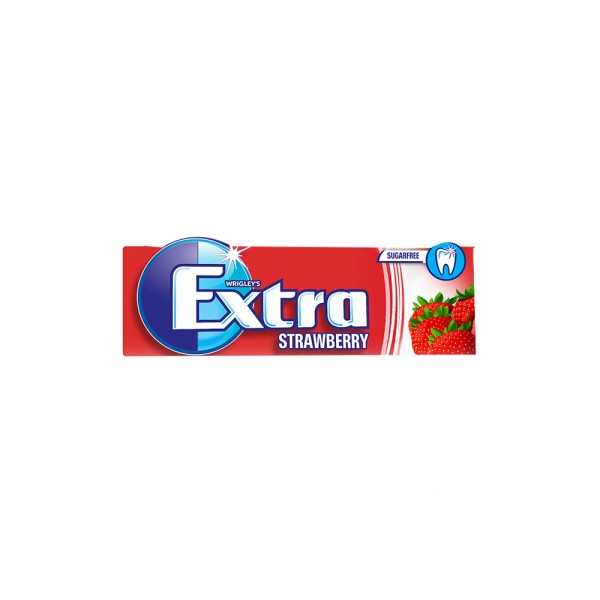 EXTRA STAWBERRY PELLET GUM
