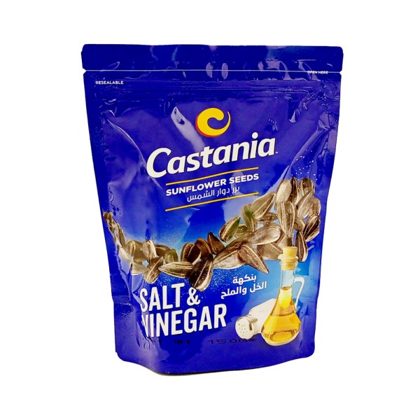 CASTANIA SUNFLOWER SALT+VINEGAR DOYPACK