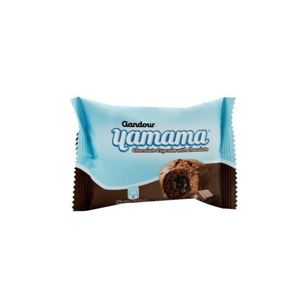 YAMAMA GHANDOUR CHOCOLATE CUPCAKE WITH CHOCOLATE