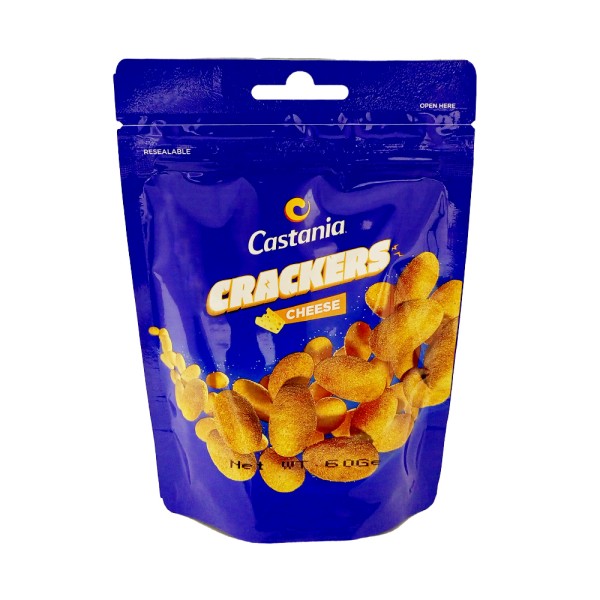 CASTANIA PEANUTS CRACKERS CHEESE