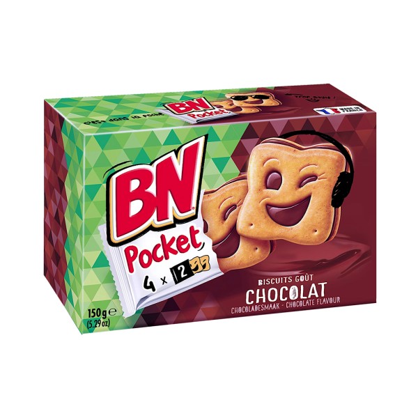 MCVITIES POCKET CHOCOLATE BISCUIT 4X2P