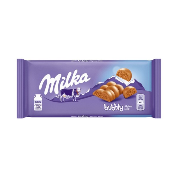 MILKA BUBBLY MILK
