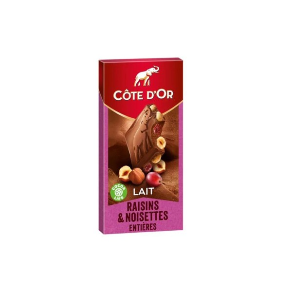 COTE D OR BLOC LAIT NOIS RAISIN