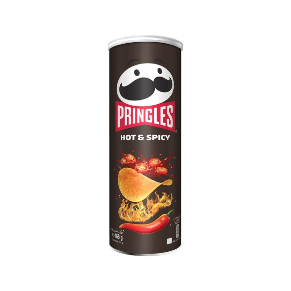 PRINGLES CHIPS HOT+SPICY