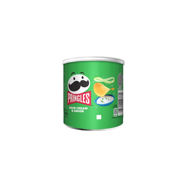 PRINGLES SOUR CREAM+ONION CRISPS