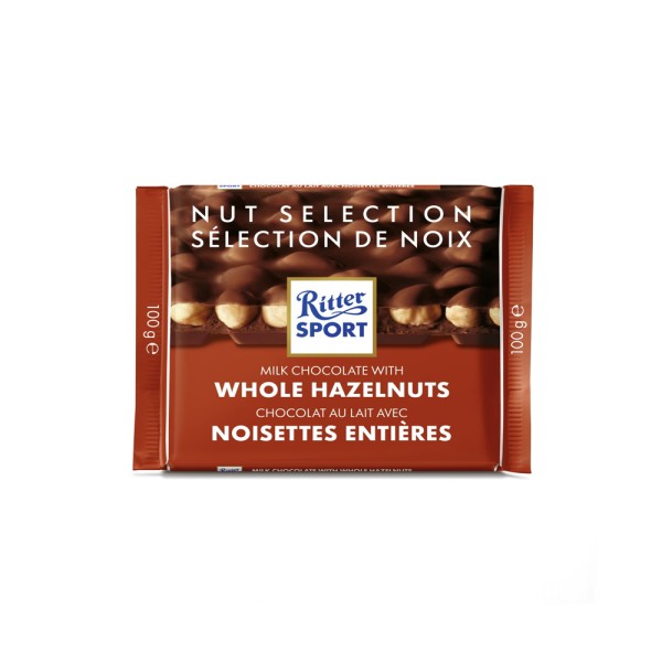 RITTER SPORT MILK CHOC HAZELNUT