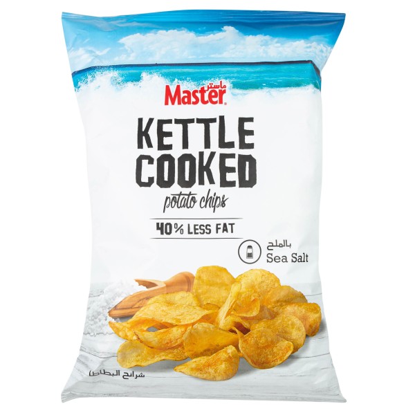 KETTLE MASTER SEA SALT CHIPS