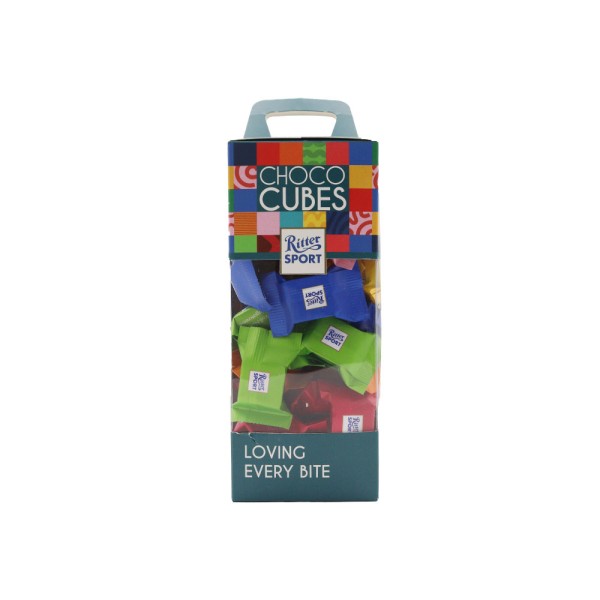 RITTER SPORT CHOCO CUBES ASSORTED BOX