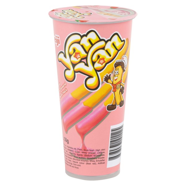 YAN YAN SNACK STRAWBERRY CREAM