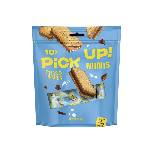 PICK UP PICKUP MINIS CHOCO+MILK