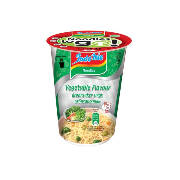 INDOMIE CUP VEGETABLE NOODLE